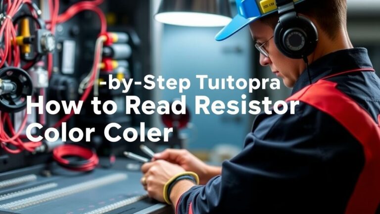 Step-by-Step Tutorial: How to Read Resistor Color Codes Easily