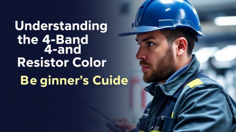 Understanding the 4-Band Resistor Color Code: A Beginner’s Guide