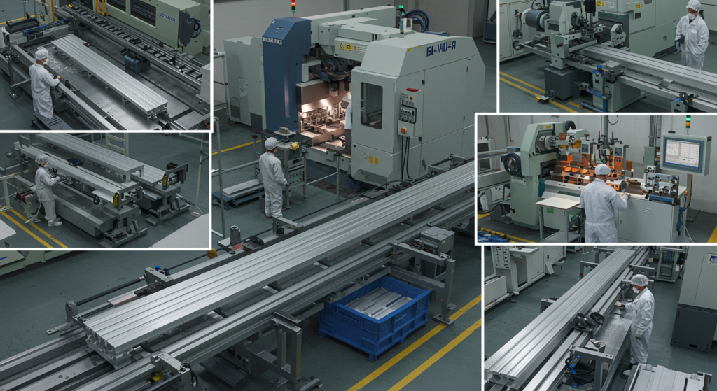 Aluminum Busbars Manufacturing